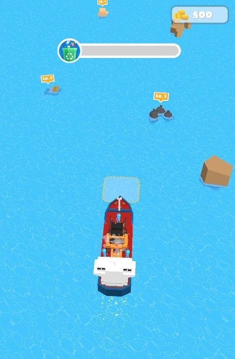 海上清洁船3D图2